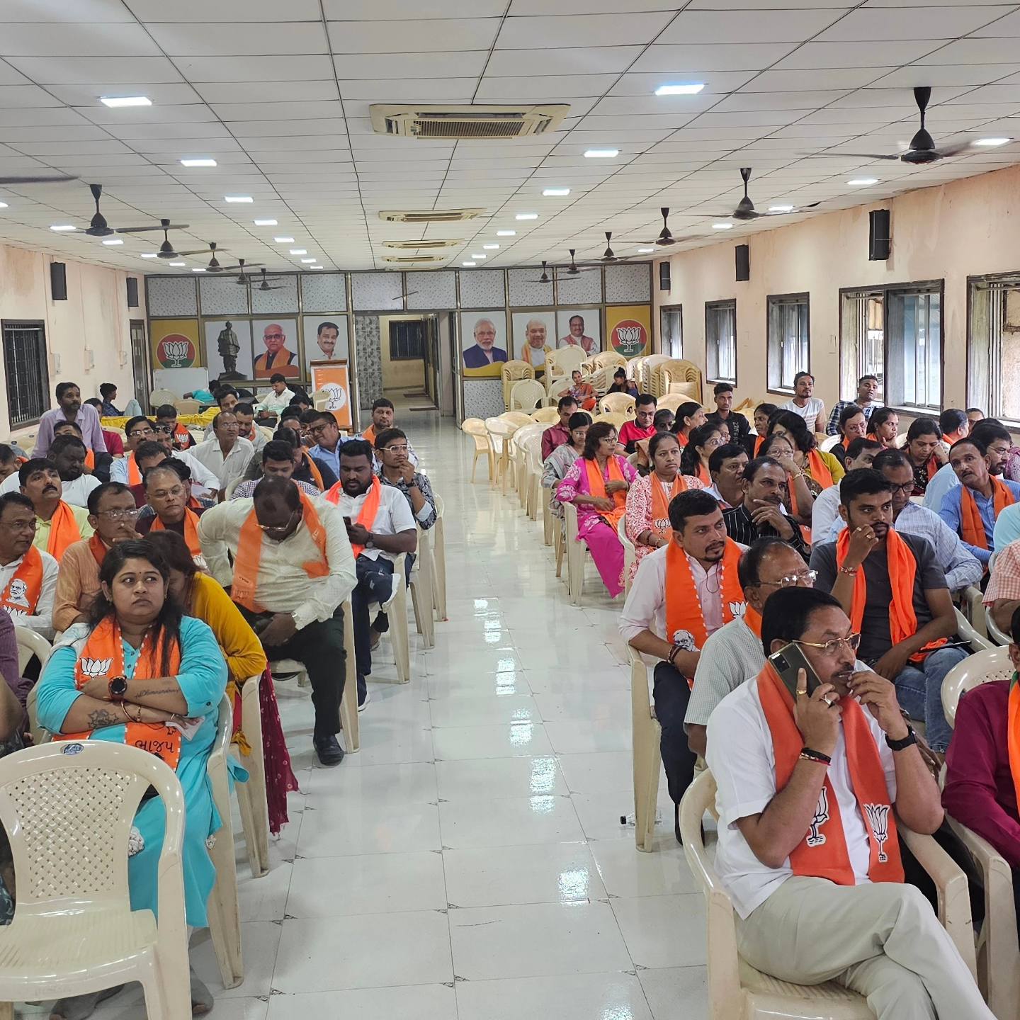 તા.૨૫/૦૮/૨૦૨૪ ના રોજ ભારતીય જનતા પાર્ટી સદસ્યતા અભિયાન-૨૦૨૪ અંતર્ગત મન કી બાત કાર્યક્રમ જોયો.